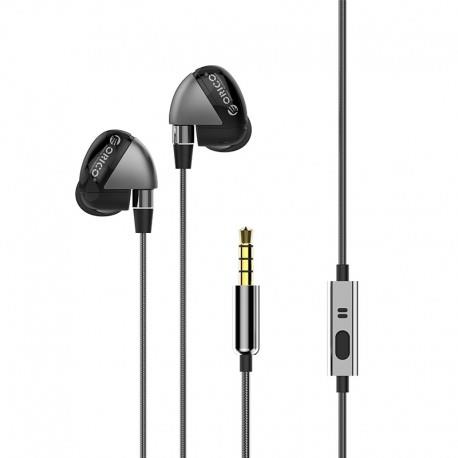 هدفون اوریکو مدل SOUNDPLUS-P2 ORICO SOUNDPLUS-P2 In-ear Music Headphones - Gray